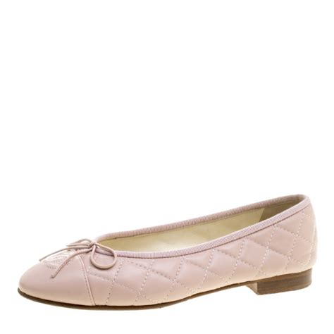 chanel flat shoes pink|chanel ballet flats price euro.